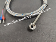 Thermocouple Sensor With Ring Terminal And Stainless Steel Shielded Cable