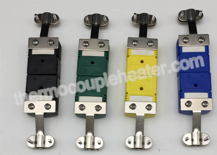 J / K / T / R / S Type Standard Thermocouple Components Thermocouple Connector
