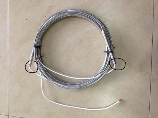 산업 히이터 관 난방을 위한 무기물에 의하여 격리되는 난방 케이블