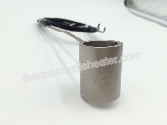 hot runner coil heater with thermocouple J / K 150mm stainless steel sheath