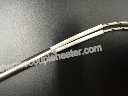 내부에 연결된 지도를 가진 200mm 길이 직경 6.96mm 카트리지 히이터