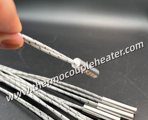 3/8 X 1-1/4 Inch Compact Cartridge Heater With Internal High Temperature Lead Cable