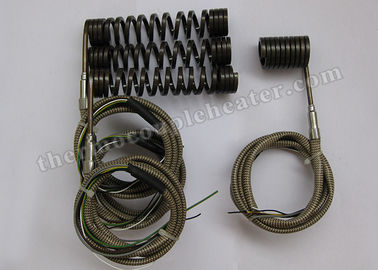 Moistureproof Spring Hot Runner Coil Heaters 4.2x2.2mm with J Type Thermocouple