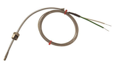 Adjustable Bayonet K type Thermocouple RTD SS304 High Accuracy Thermocouple Probe
