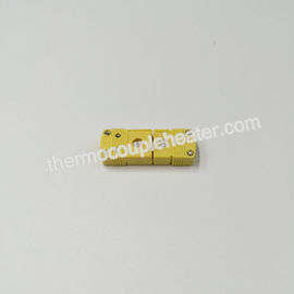 Plastic Mini Thermocouple Components / Thermocouple Connectors Type K With Stock