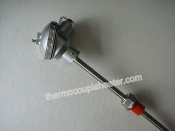 Stainless Steel High Temperature Electric Thermocouple K Type With Process Connection