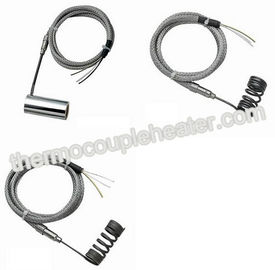 Hot Runner Coil Heaters , Stainless Steel Heating Coil High Working Temperature