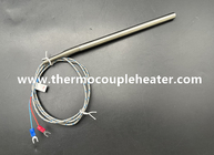 Thermocouple Type J Diamater 10mm, Leads With Spring Protection
