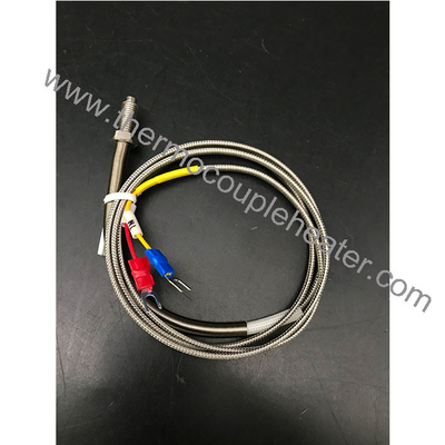Thread M6/M8/14'' Screw Probe Temperature Sensor Thermocouple K Type Cable 2m