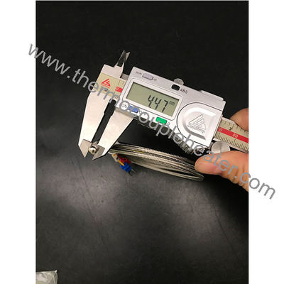 Thread M6/M8/14'' Screw Probe Temperature Sensor Thermocouple K Type Cable 2m
