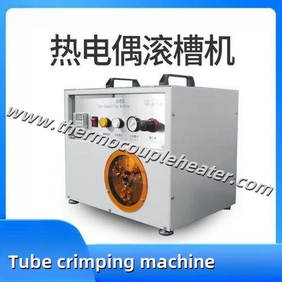 Thermocouple Production Equipment SS Tube Automatic Groove Rolling Machine