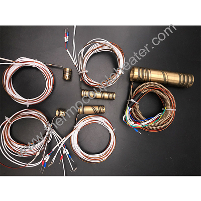 Press Brass Tube Coil Heaters For Hot Runner System