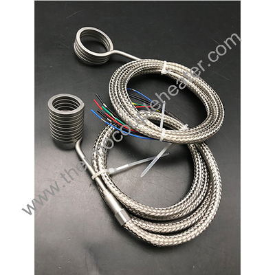 Hot Runner Spring Coil Heater For Hot Runner System With Thermocouple Type J close dense