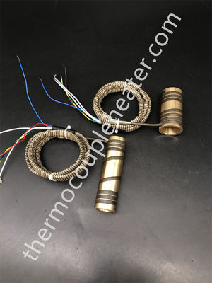 Stainless Steel Cartridge Resistance Brass Band Heater For Injection Molding Machine