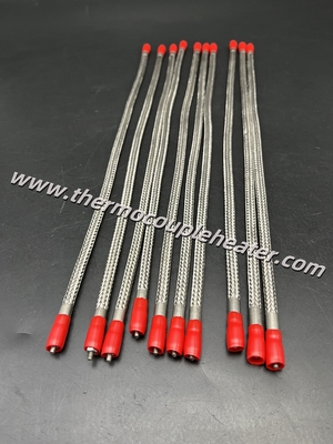 Flexible Tubular Heater Braided Surface Diameter 6.5mm For Hot Runner Manifold