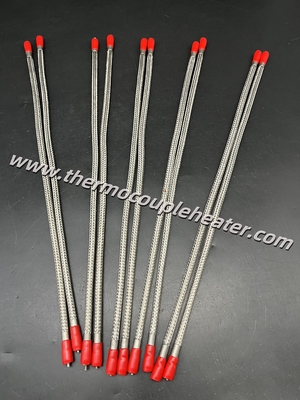 Flexible Tubular Heater Braided Surface Diameter 6.5mm For Hot Runner Manifold