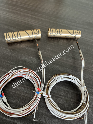 Electric Thermal Resistor Hot Runner Heater Stainless Steel Coil With Brass Sleeve Bendable Heating Equipment
