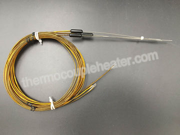 Hot Runner Mold Type J Type Thermocouple Probe With Plastic Molded Transition