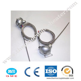Armored K Type Thermocouple Temperature Sensor High Temperature Thermocouple