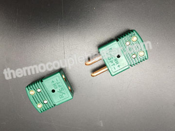 R / S  Type Thermocouple Components Flat Pin Standard OMEGA Thermoplastic Connectors