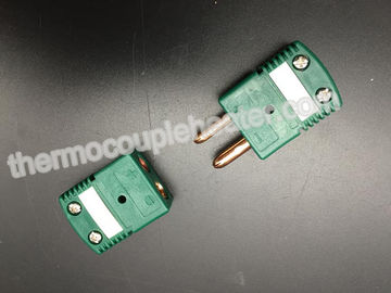 R / S  Type Thermocouple Components Flat Pin Standard OMEGA Thermoplastic Connectors