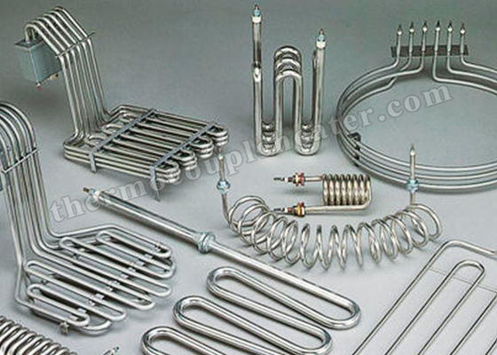 6.6mm ~ 25mm 직경 스테인리스 형성된 관 발열체