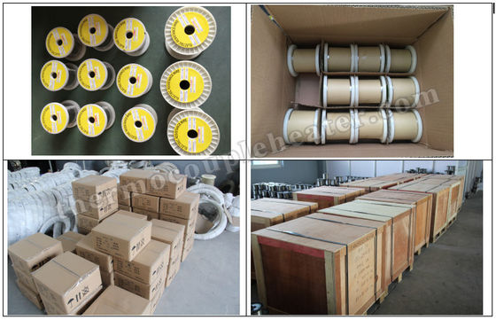 고온 열전대 분대 유형 E Chromel Constantan 합금 철사