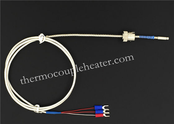 Pt100 / Pt100 / Pt1000 Temperature Sensor RTD Adjustable Depth With Bayonet