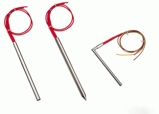 열전대도의 카트리지 히이터 안쪽에 고밀도 연결