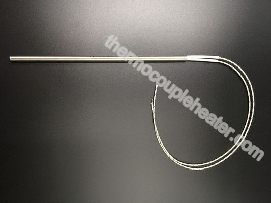내부에 연결된 지도를 가진 200mm 길이 직경 6.96mm 카트리지 히이터