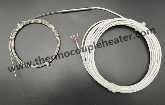 맞춤형 RTD PT100 4 와이어 A급 탐사선 지름 2.0mm 길이 3M