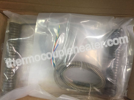 뜨거운 주자 실리콘을 가진 전기 코일/봄 히이터는 섬유유리 지도를 사라졌습니다