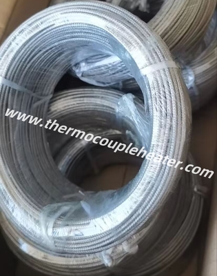 고온 저항 케이블 유리 섬유 및 미카 단열 철 Mesh 보호