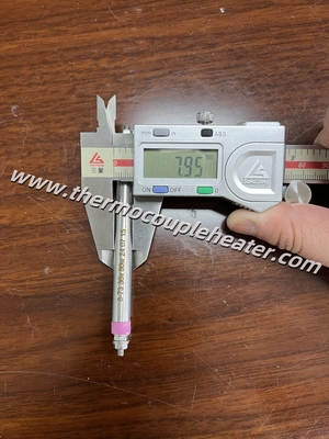 딱딱한 짧은 튜버형 히터 맞춤형 크기 8x73mm 스테인리스 스틸