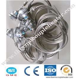 K는 열전대 머리 무기물에 의하여 격리된 케이블을 가진 MI 열전대를 타자를 칩니다