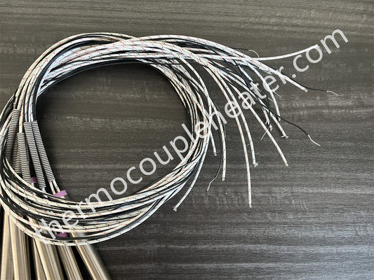 맞춤형 220v 110v 카트리지 히터 직경 전기 카트리지 히터 Pt100 열전쌍 포함