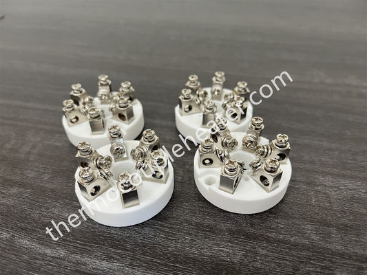 테르모콜플 헤드를 위한 세라믹 터미널 블록 KNE와 KSE 테르모콜플 헤드를 위한