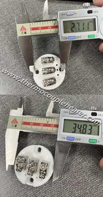 열전대 액세서리 세라믹 터미널 블록 S 시리즈 27mm S-3P-C