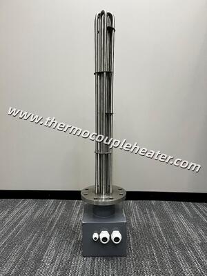 산업용 탱크 및 프로세스 난방을 위한 연결 상자와 함께 플랜지 튜버 온도