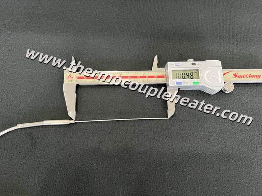 초 얇은 1.0x100mm PT100 RTD 센서