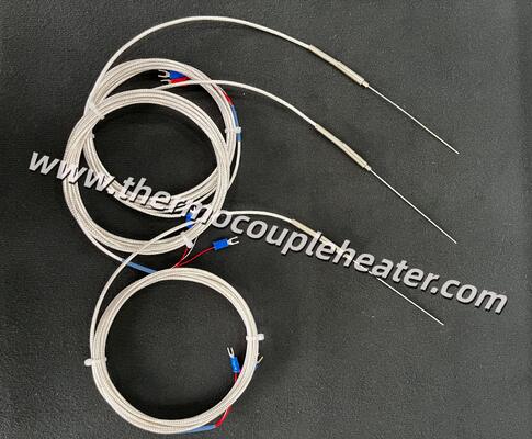 초 얇은 1.0x100mm PT100 RTD 센서