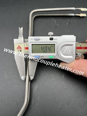 Precision Manufacturing: Custom Tubular Heaters With 4.8mm Diameter & 10mm Pitch Bending