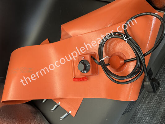 220v 200l 55 Gallon Electric Silicone Rubber Oil Drum Flexible Industrial Band Heater