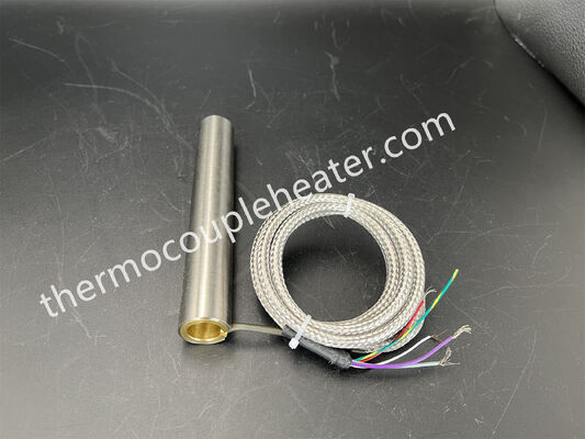 Hot Runner Brass Coil Heater with Stainless Steel Cover and Type J Thermocouple Heater for Injection Molding