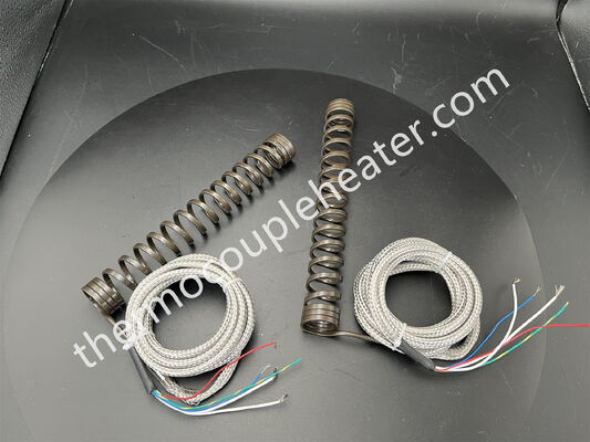 Stainless Steel Hot Runner Coil Heater Element | High-Density Spring Heating Coil for Injection Molding & Fog Machines