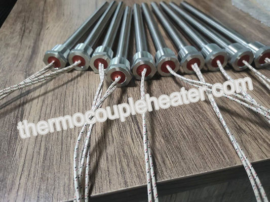 방수 고밀도 3/4 " NPT 연결 카트리지 투입 전열기