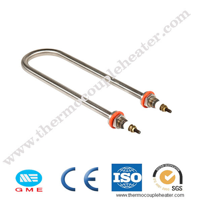 한 개의 U자 형상 220V / 380V 온수 침지관 가열 소자 1KW - 4KW
