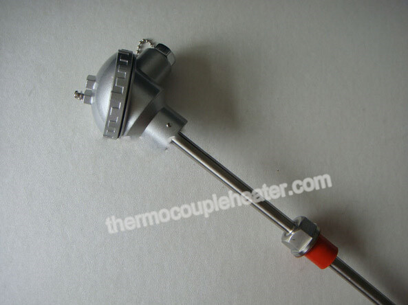Stainless Steel High Temperature Electric Thermocouple K Type With Process Connection