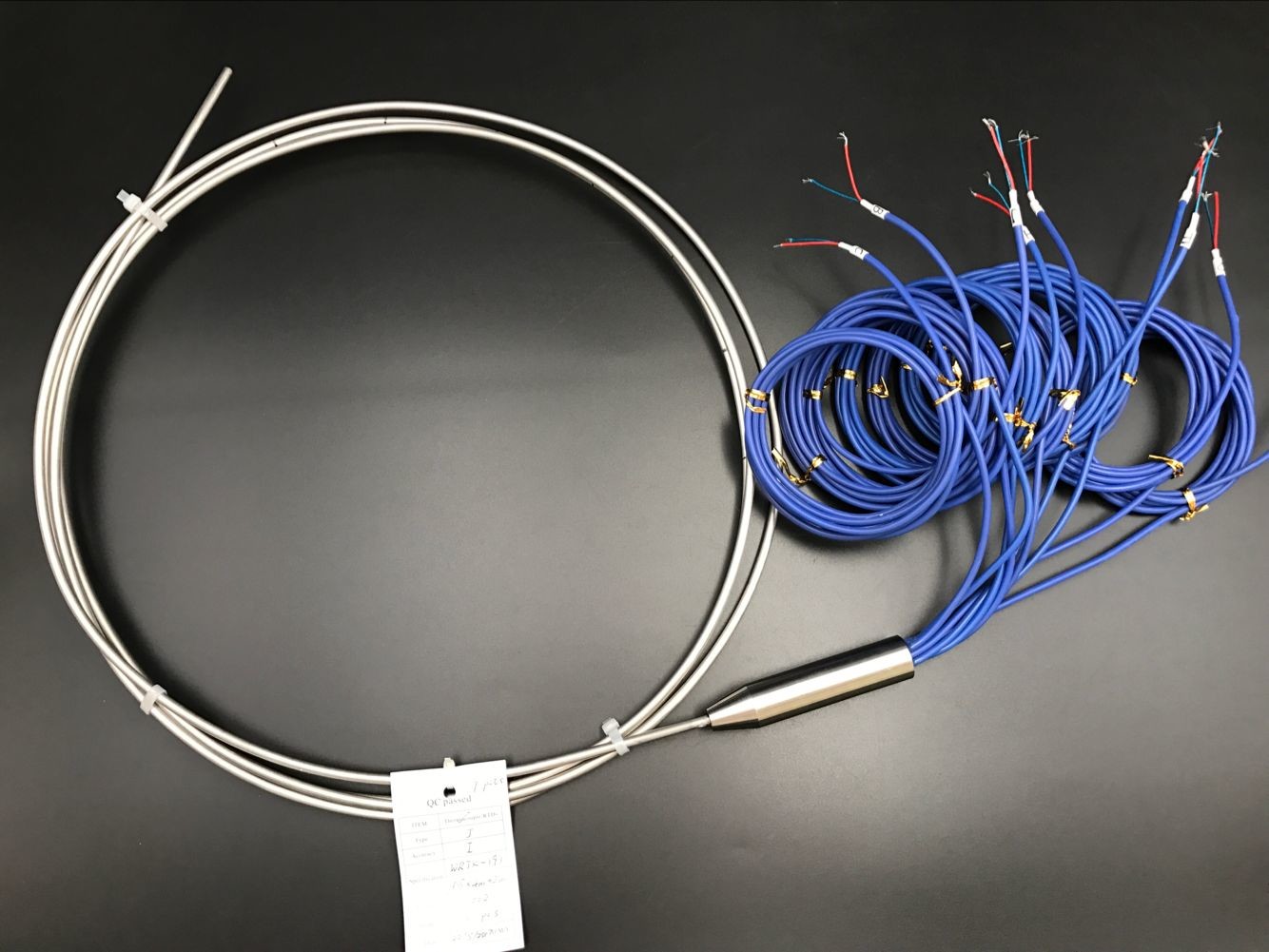 Multipoints Configurable Rtd Sensor Probe , Pt1000 Temperature Sensor With Lcd