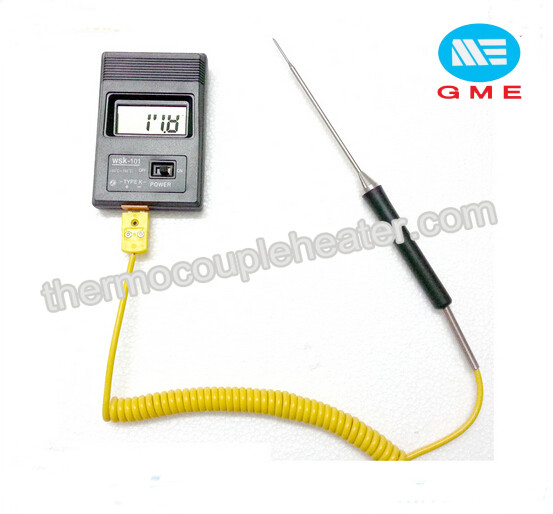 Multifunctional Handle Type Thin Needle / Sharp Thermocouple Surface Probe K